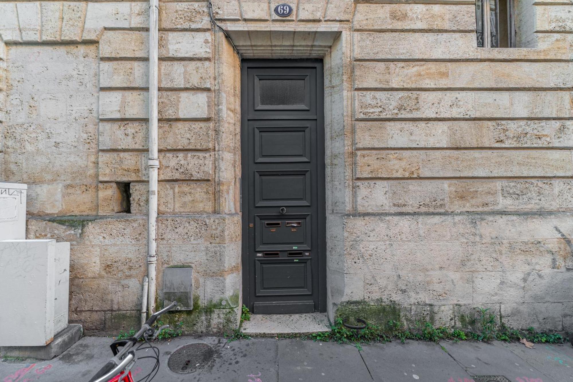 Superbe Appartement De 2 Chambres Au Coeur Du Quartier Gambetta Бордо Экстерьер фото